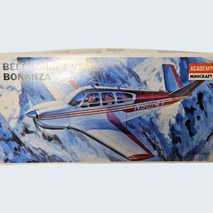 Model Airplane by Academy Minicraft Beechcraft V35A Bonanza -- ITEM #4057
